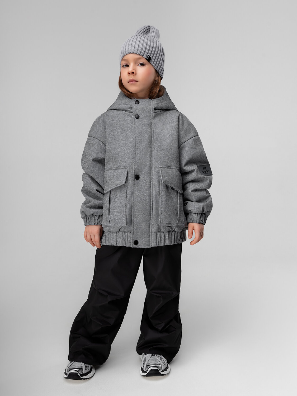 Bodo Куртка 584540 32-89MU серый джинсовый