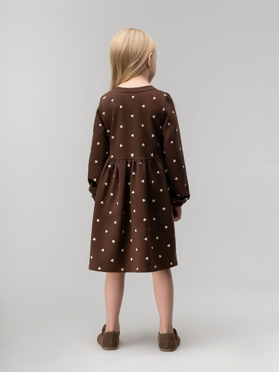 Bodo Платье 584544 18-167MD коричневый (экрю)