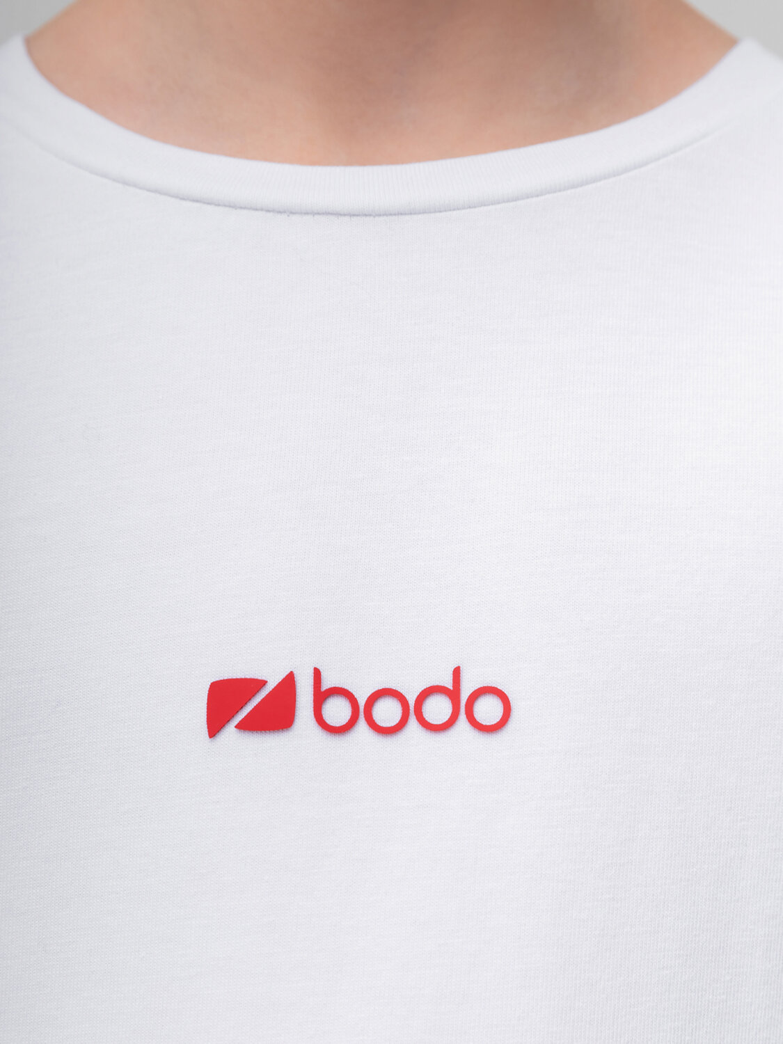 Bodo Футболка 584545 4-483MU белый (бордовый)