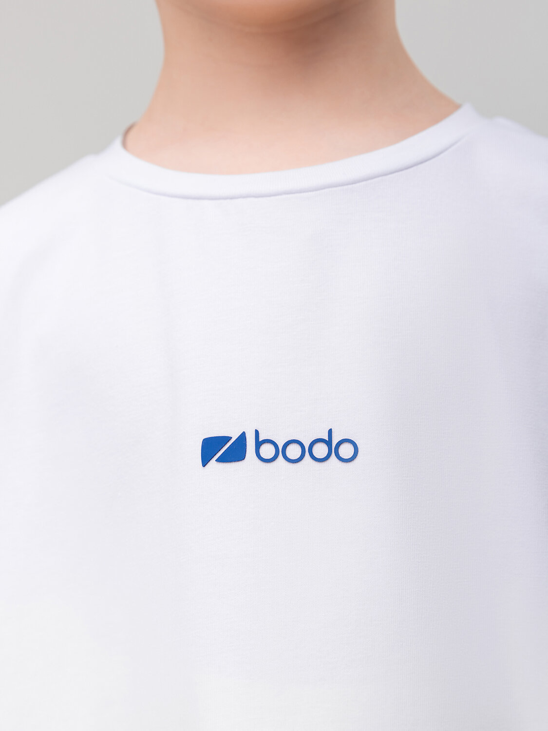 Bodo Футболка 584547 4-483MU белый (деним)