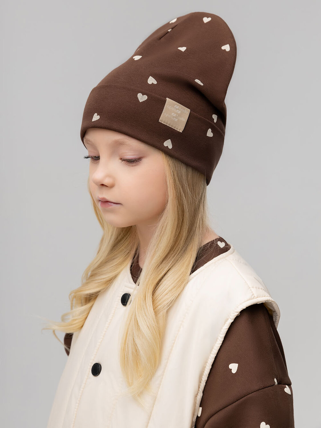 Bodo Шапка 584551 10-298MU коричневый (экрю)