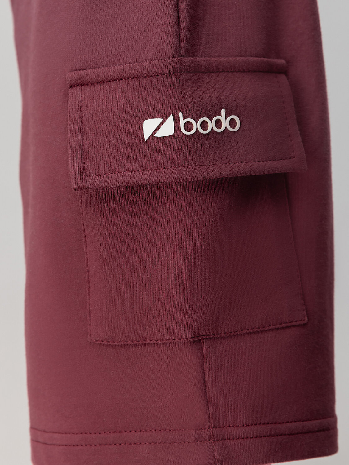 Bodo Шорты 584552 8-89МU бордовый (белый)