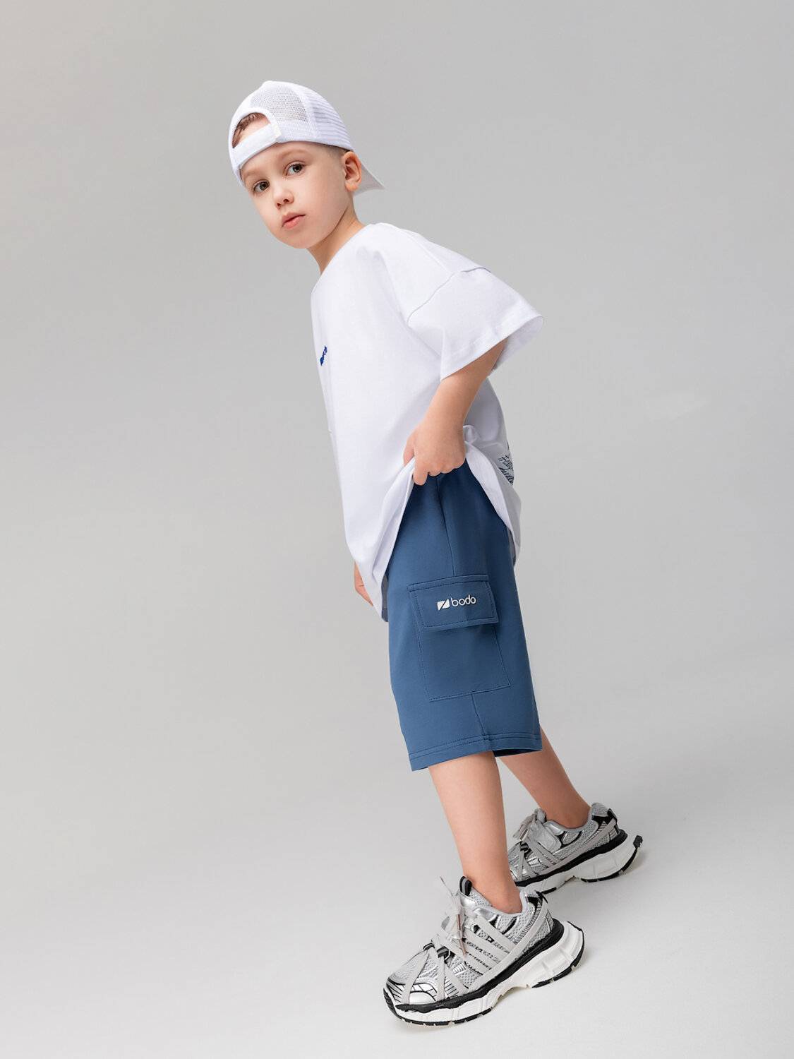 Bodo Шорты 584555 8-89МU деним (белый)