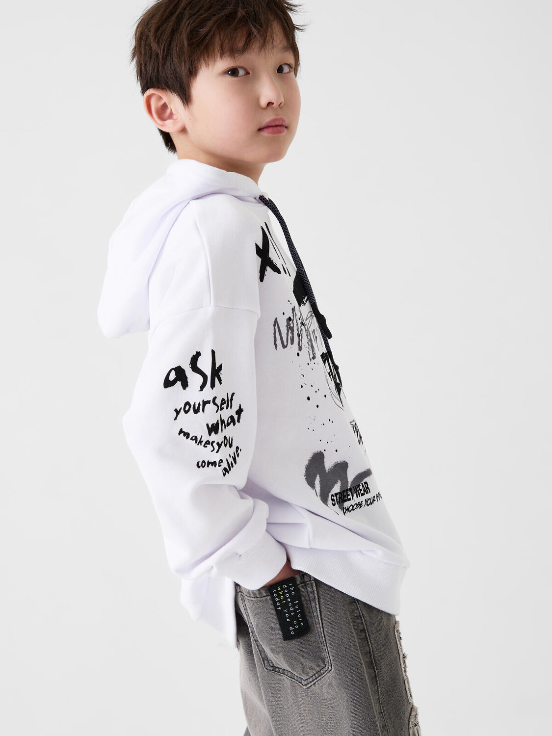 PLAYTODAY Толстовка 584556 12611308 белый