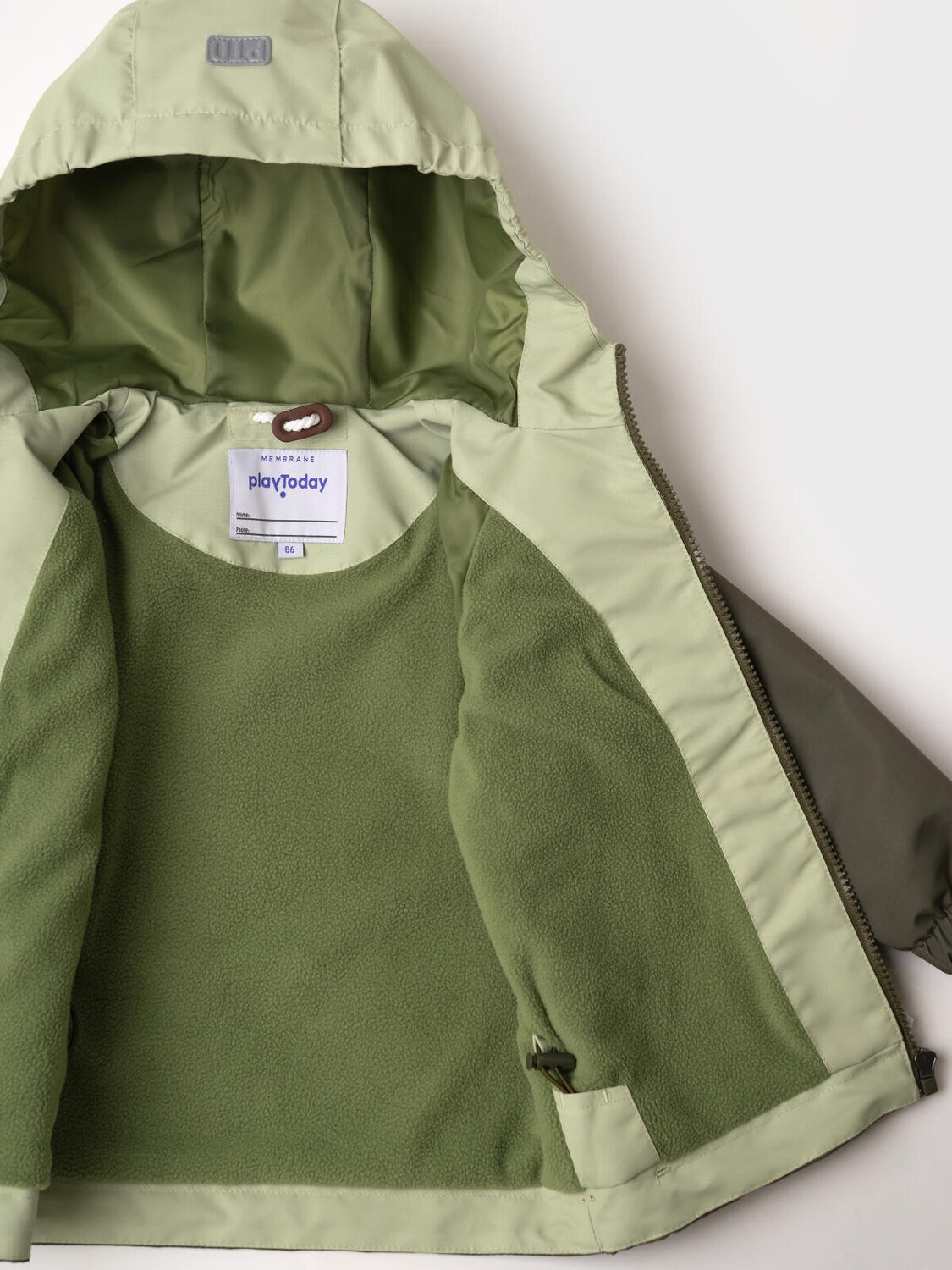 PLAYTODAY Куртка 584561 12613017 светло-зеленый,зеленый,темно-зеленый
