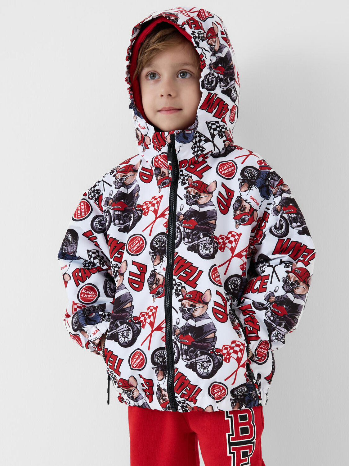 PLAYTODAY Куртка 584579 12612020 белый,красный,черный