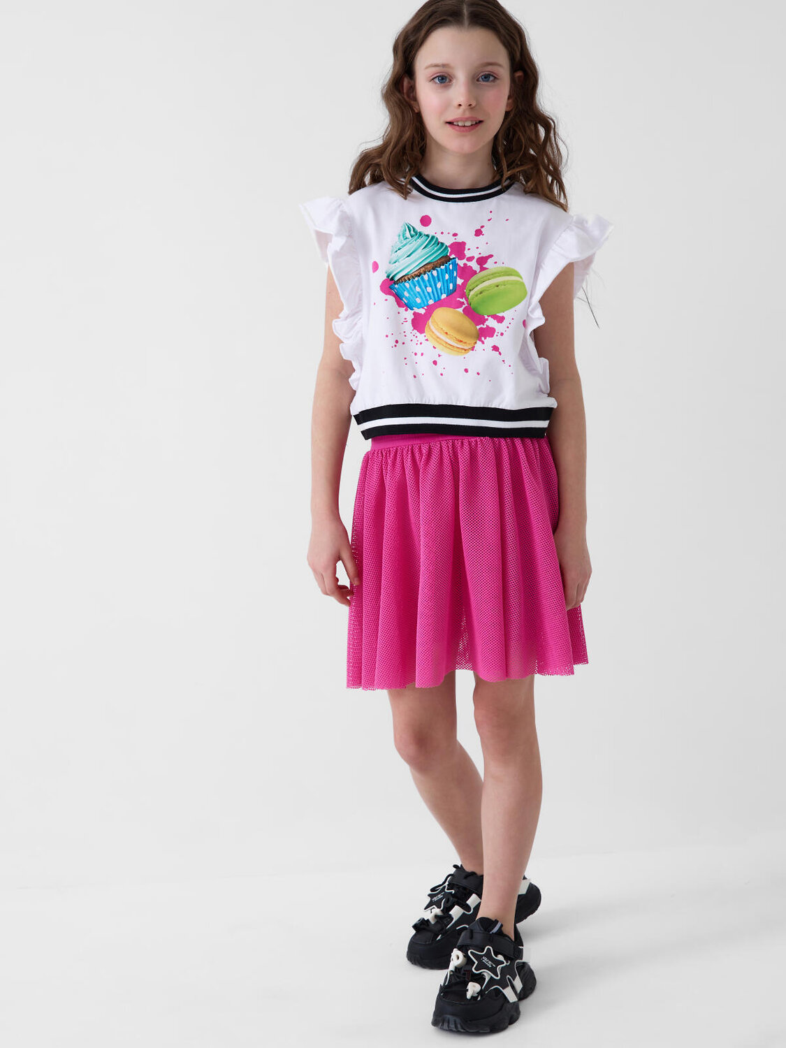 PLAYTODAY Юбка-шорты 584618 12621641 розовый