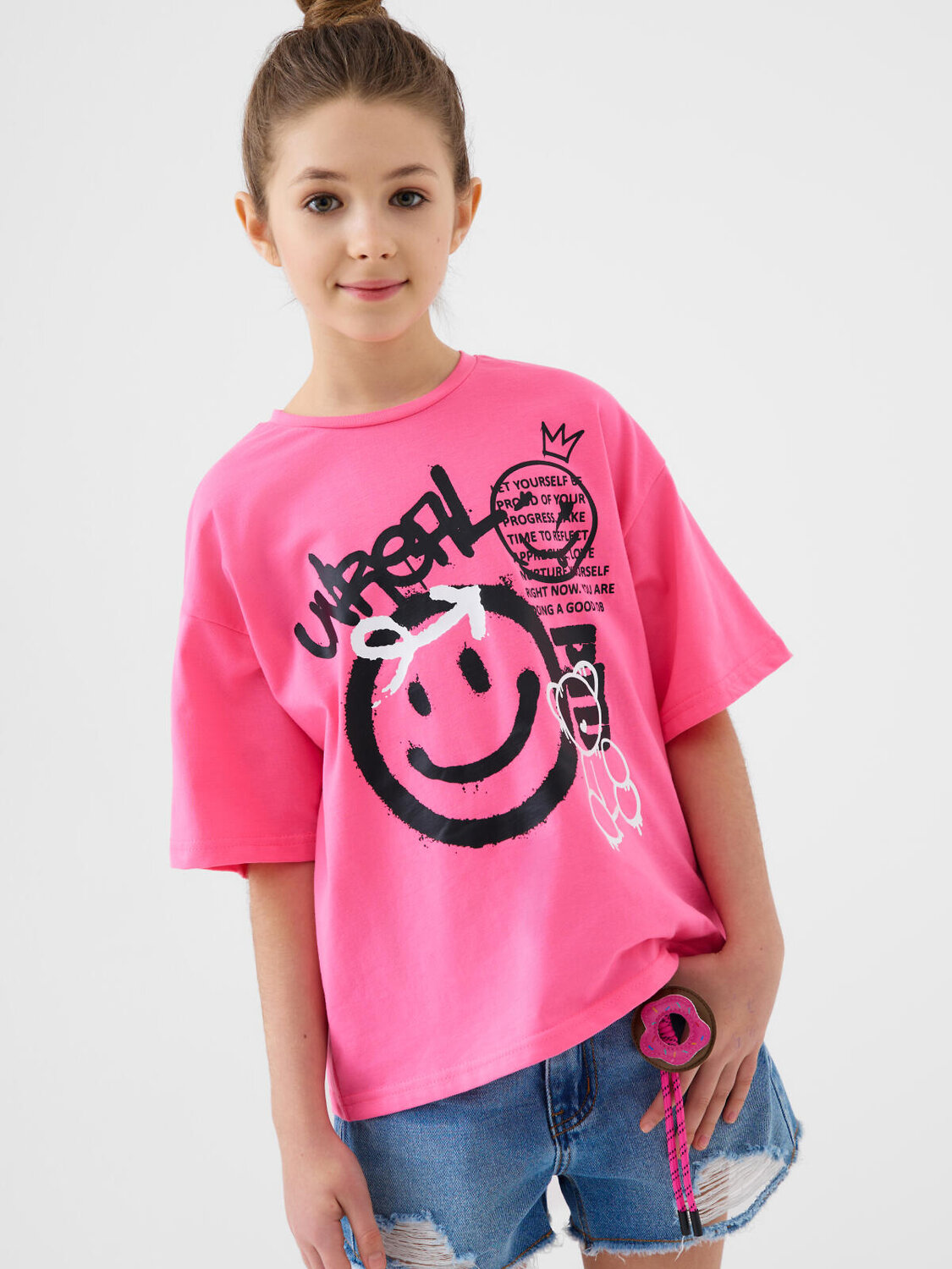 PLAYTODAY Фуфайка 584635 12621284 розовый