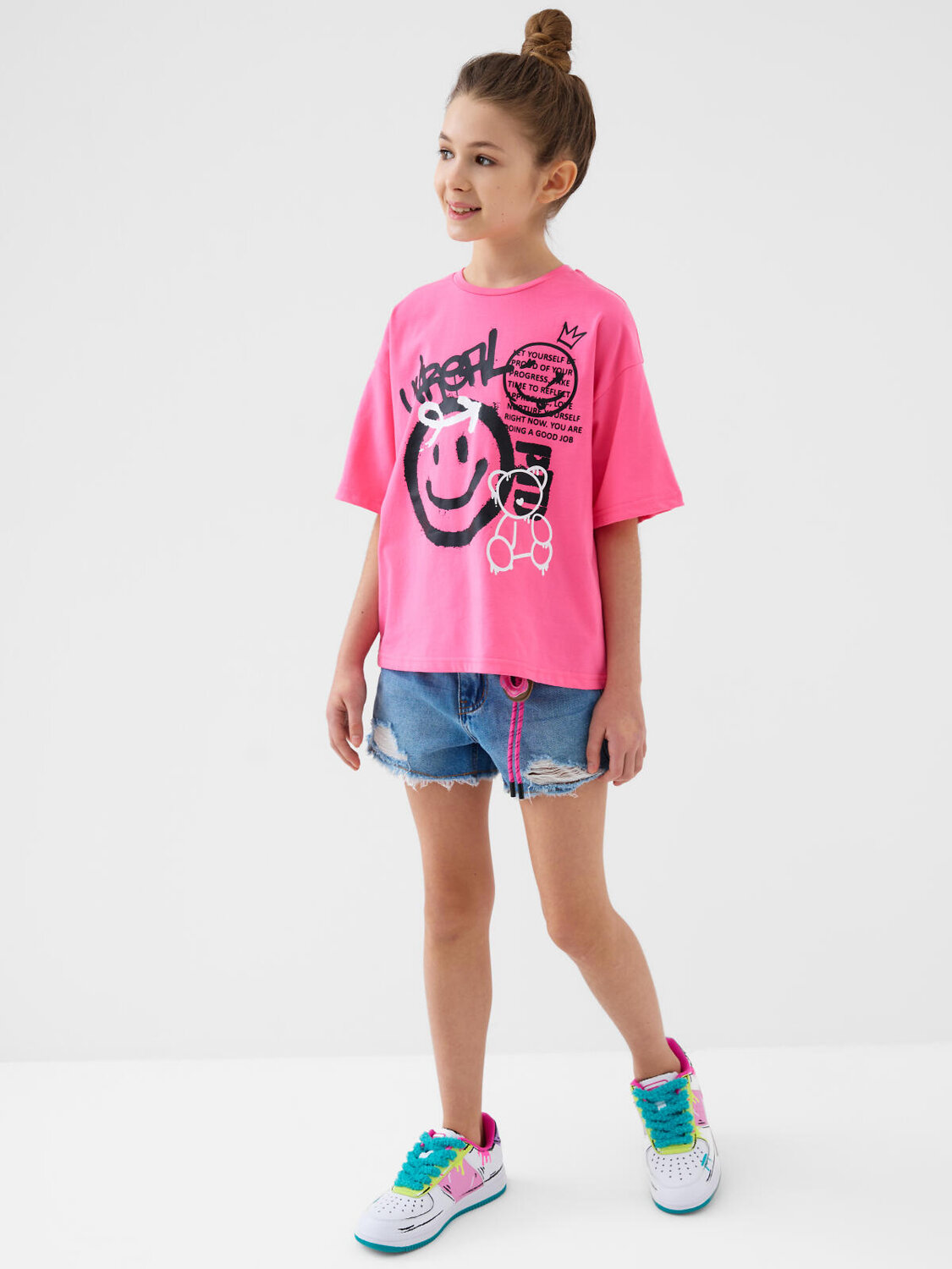 PLAYTODAY Фуфайка 584635 12621284 розовый