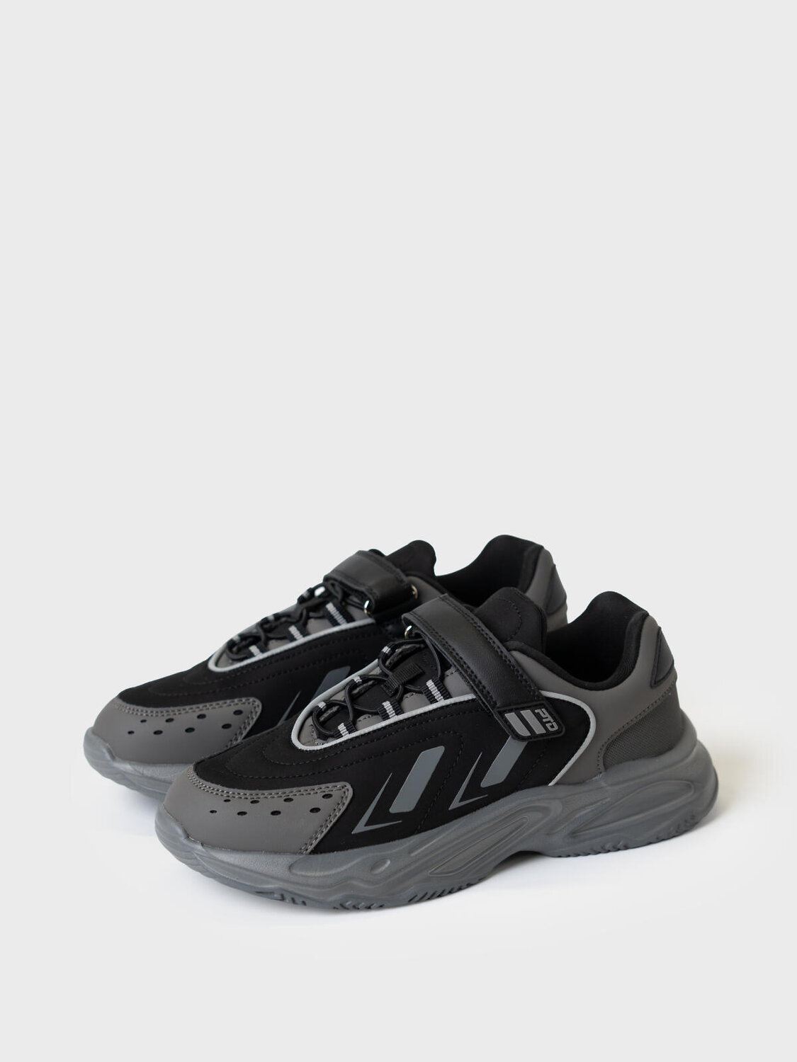 PLAYTODAY Полуботинки 584651 12611724 черный,серый