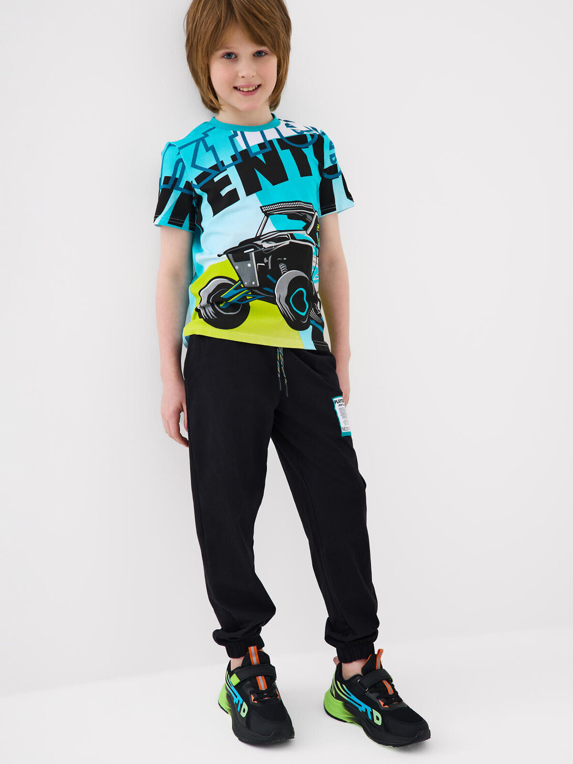 PLAYTODAY Полуботинки 584661 12611722 черный