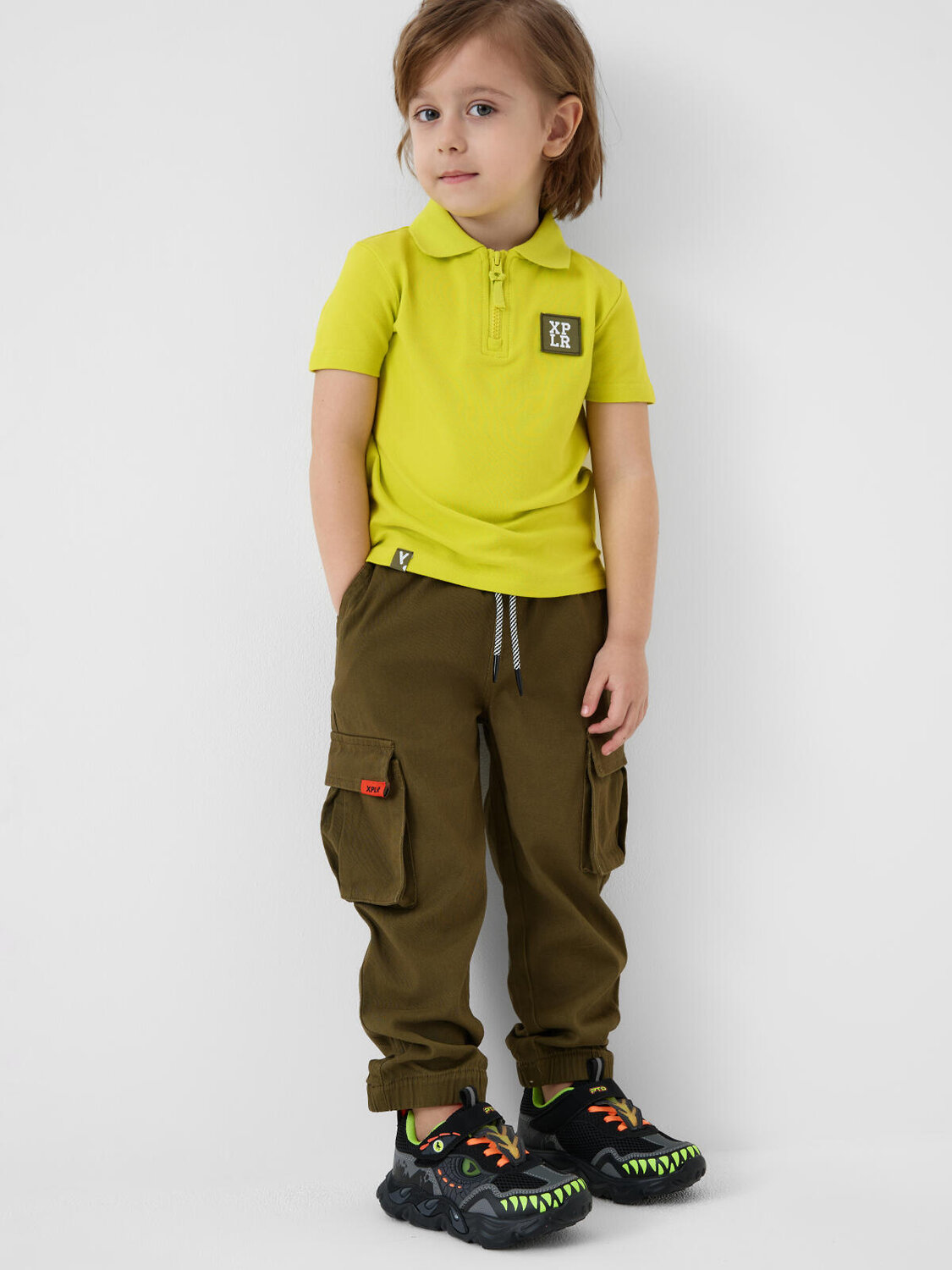 PLAYTODAY Полуботинки 584672 12612711 черный,серый