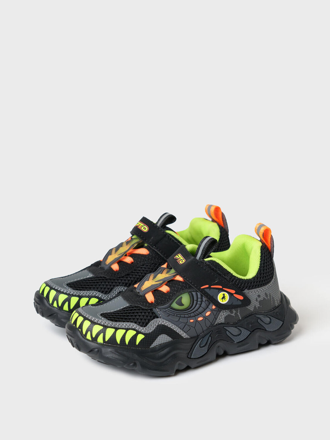 PLAYTODAY Полуботинки 584672 12612711 черный,серый