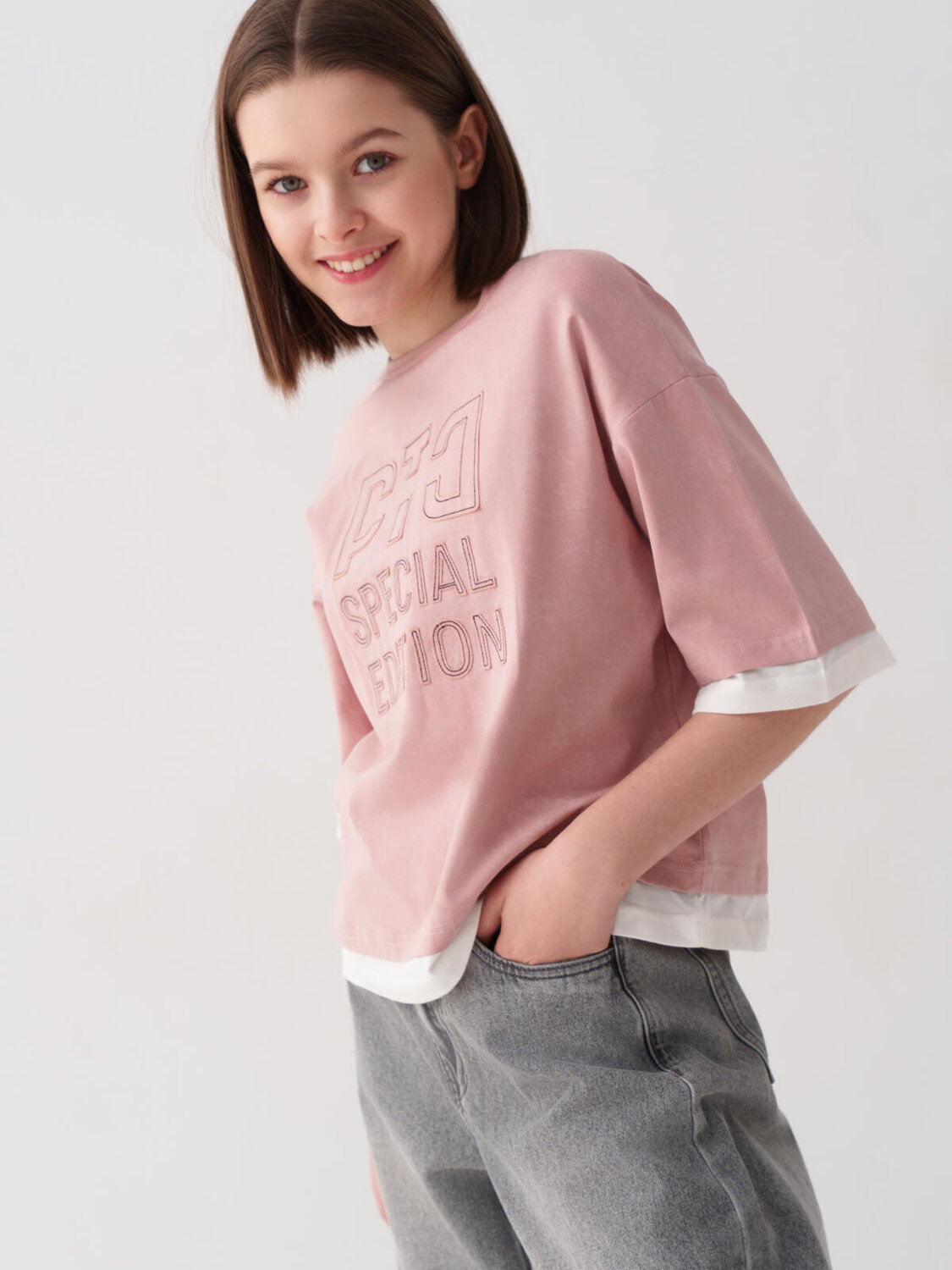 PLAYTODAY Джемпер 584688 12621135 светло-розовый