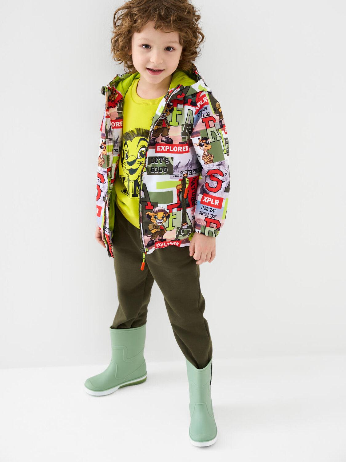 PLAYTODAY Сапоги 584705 12612734 хаки