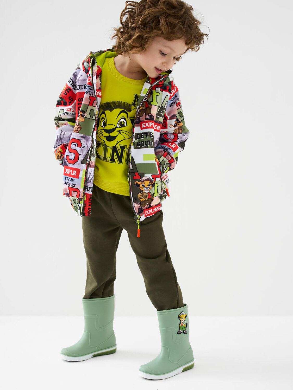 PLAYTODAY Сапоги 584705 12612734 хаки