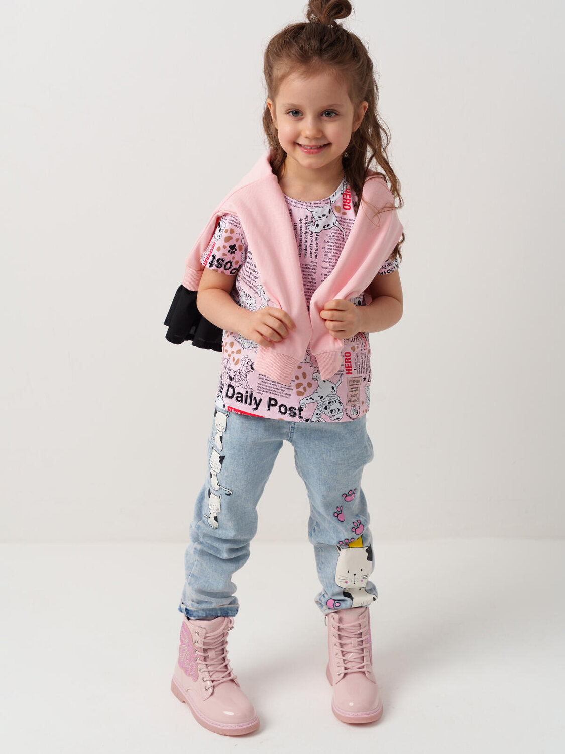 PLAYTODAY Ботинки 584729 12622708 розовый