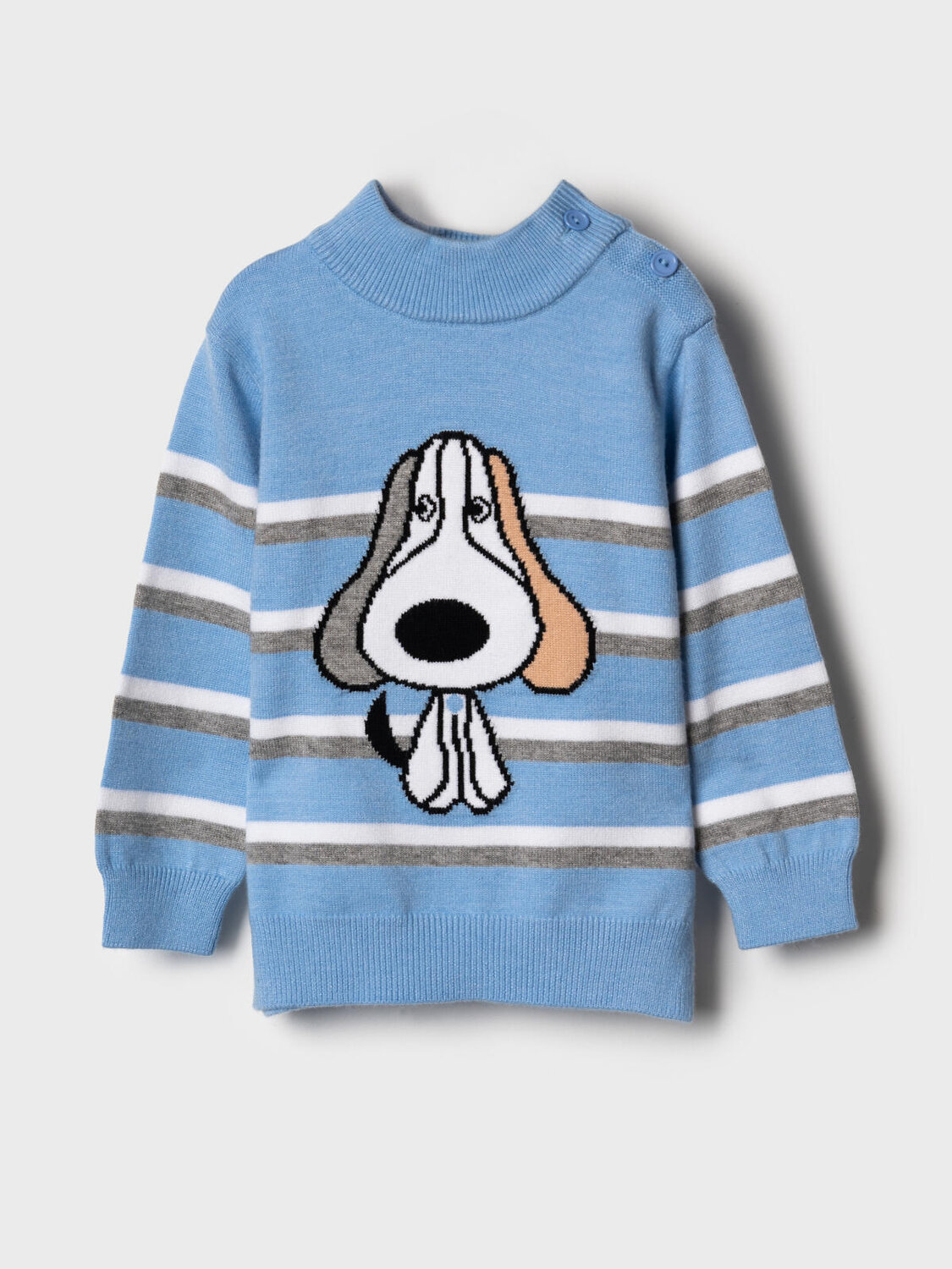 PLAYTODAY Свитер 584738 12613059 белый,голубой,серый