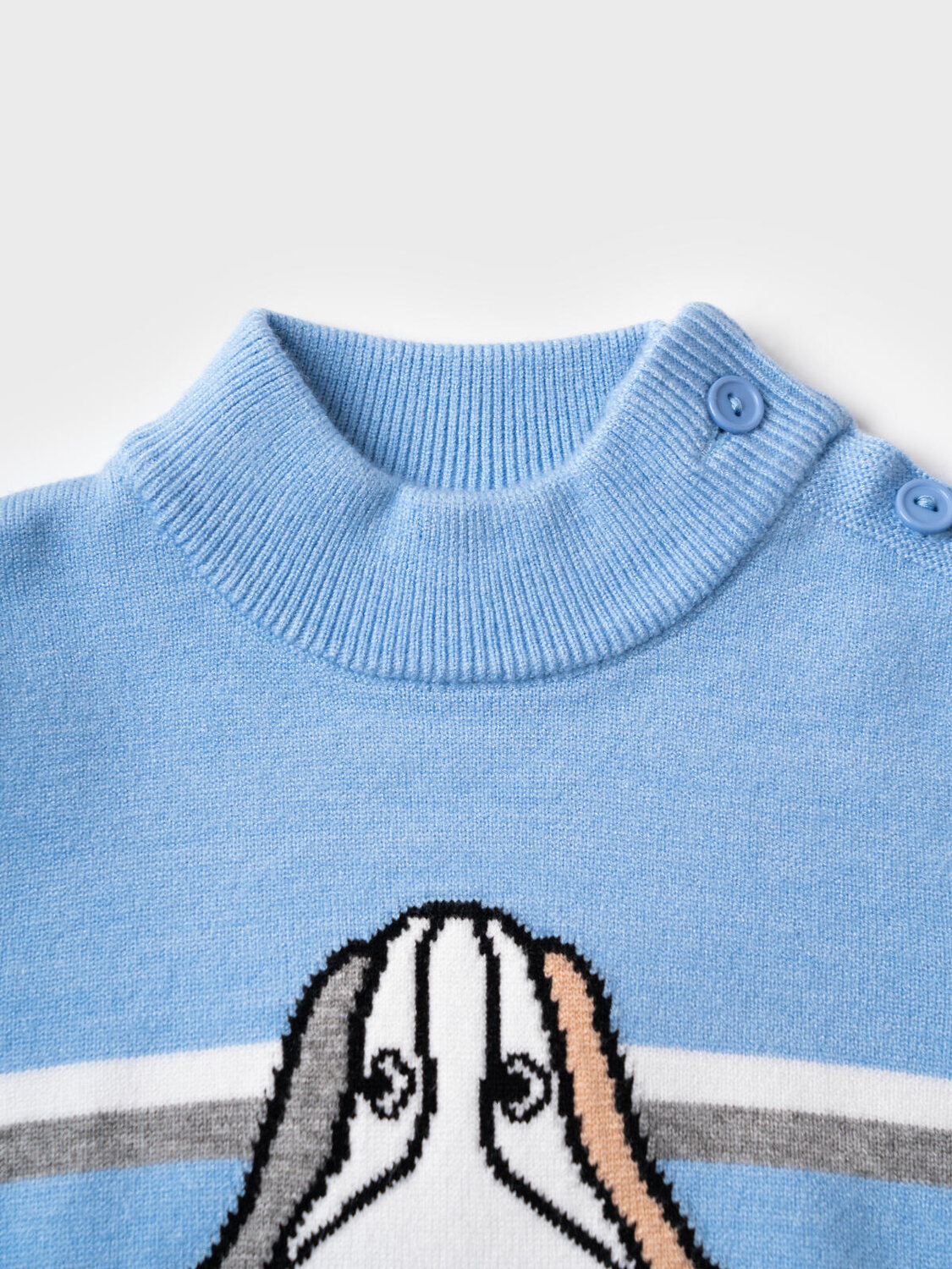 PLAYTODAY Свитер 584738 12613059 белый,голубой,серый