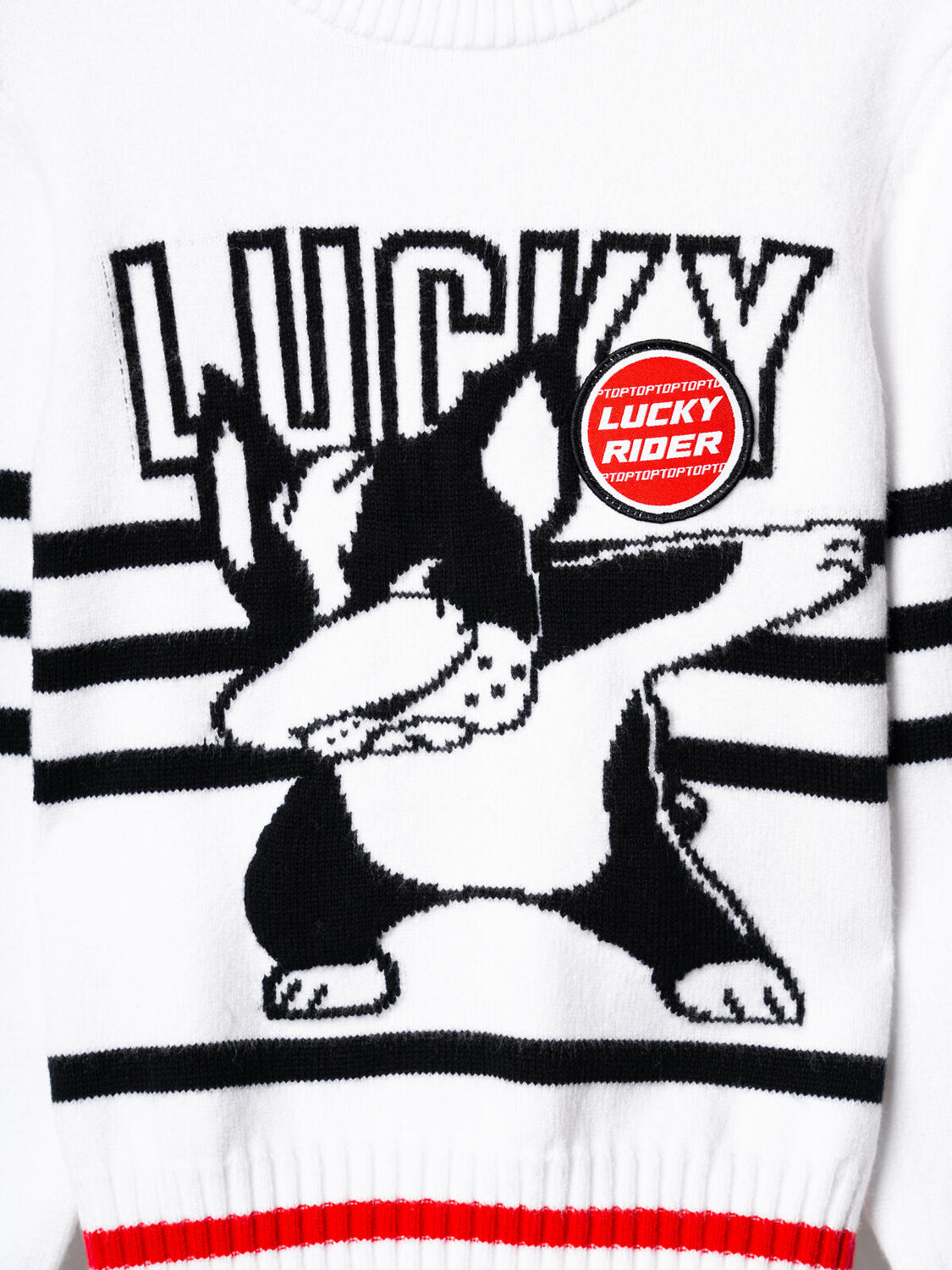 PLAYTODAY Джемпер 584739 12612281 белый,черный,красный