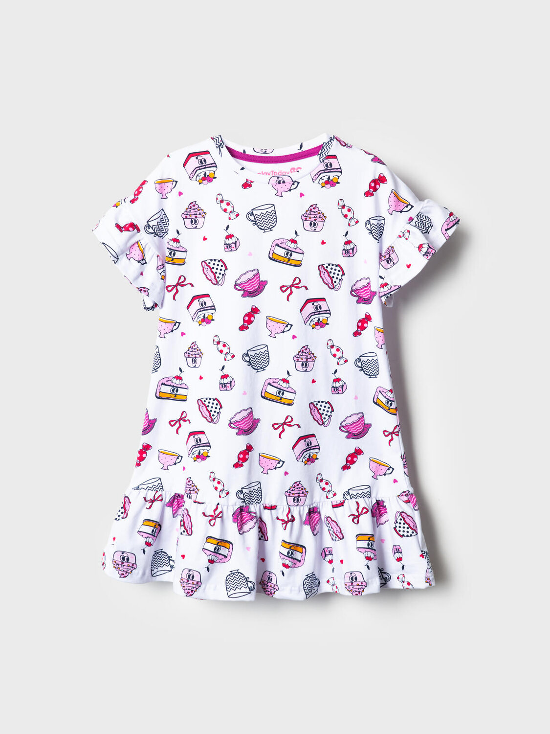 PLAYTODAY Сорочка 584788 12622294 разноцветный