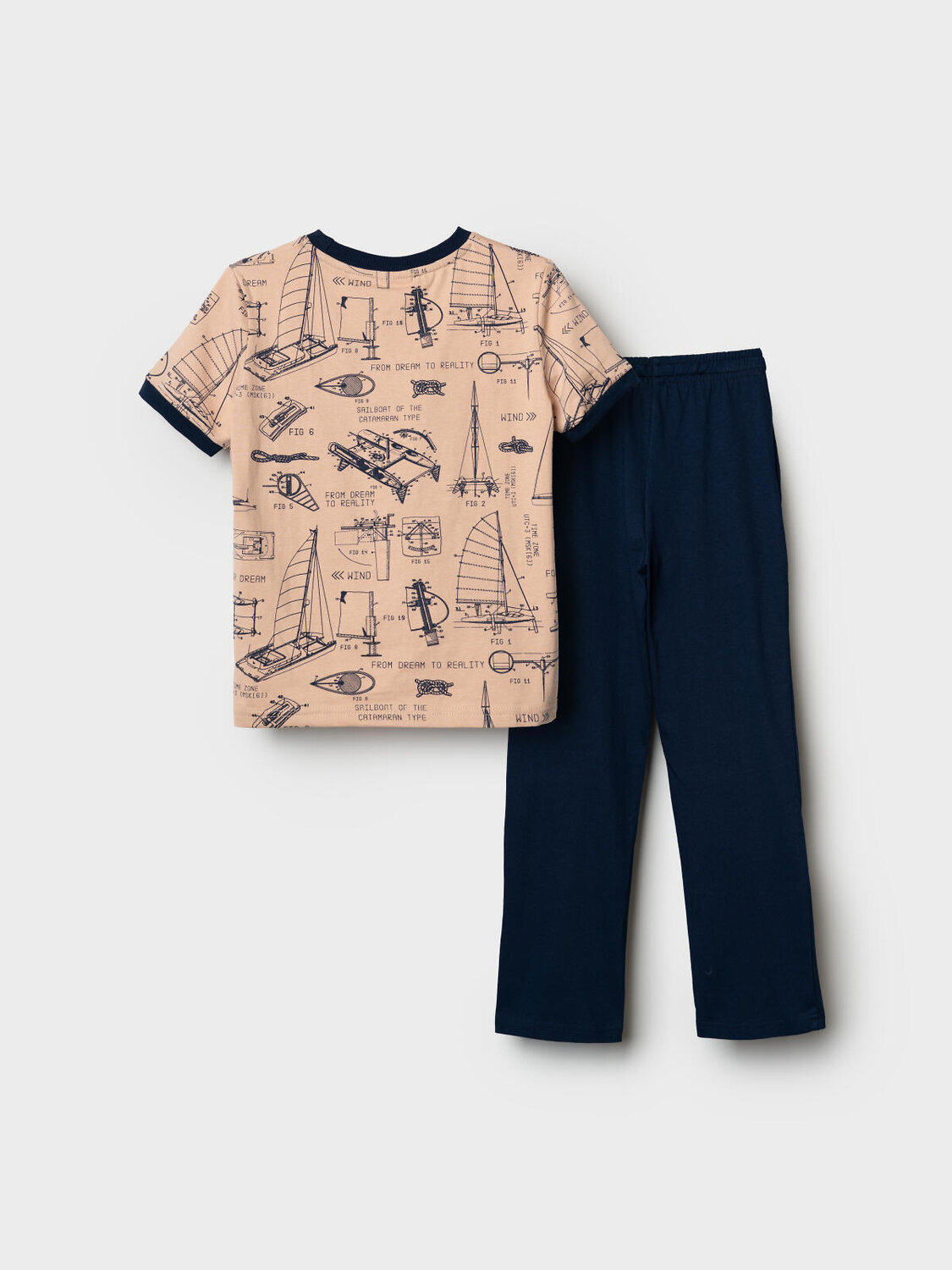 PLAYTODAY Комплект 584802 12611549 тёмно-синий,бежевый