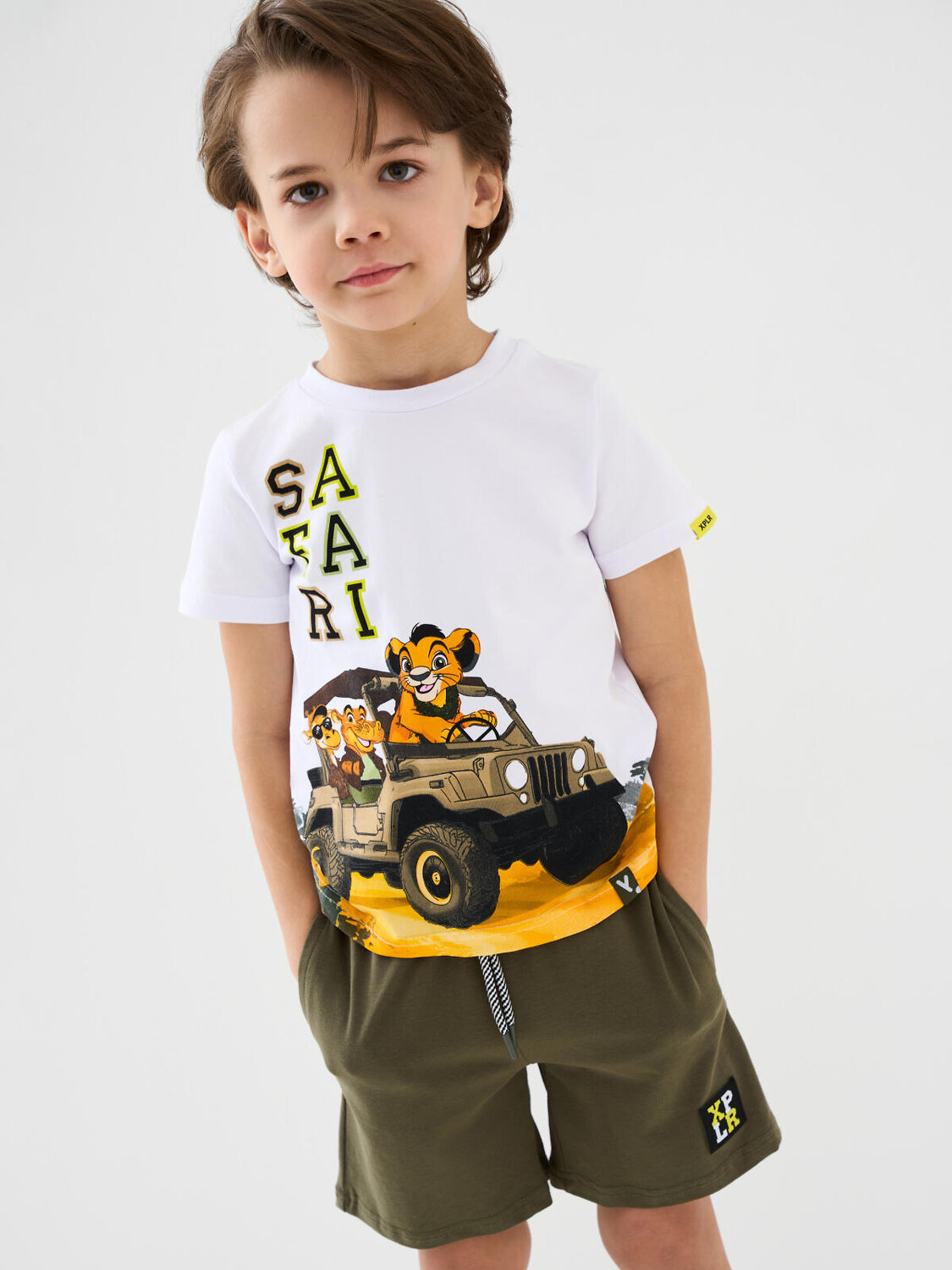 PLAYTODAY Шорты 584819 12612316 светло-зеленый,темно-зеленый