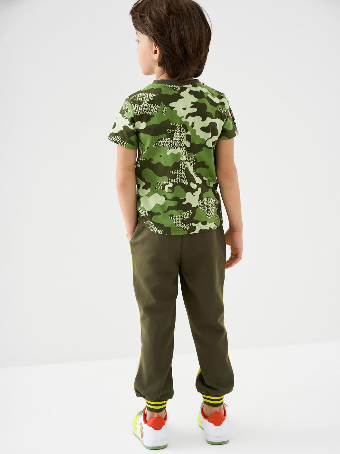 PLAYTODAY Брюки 584822 12612331 светло-зеленый,темно-зеленый