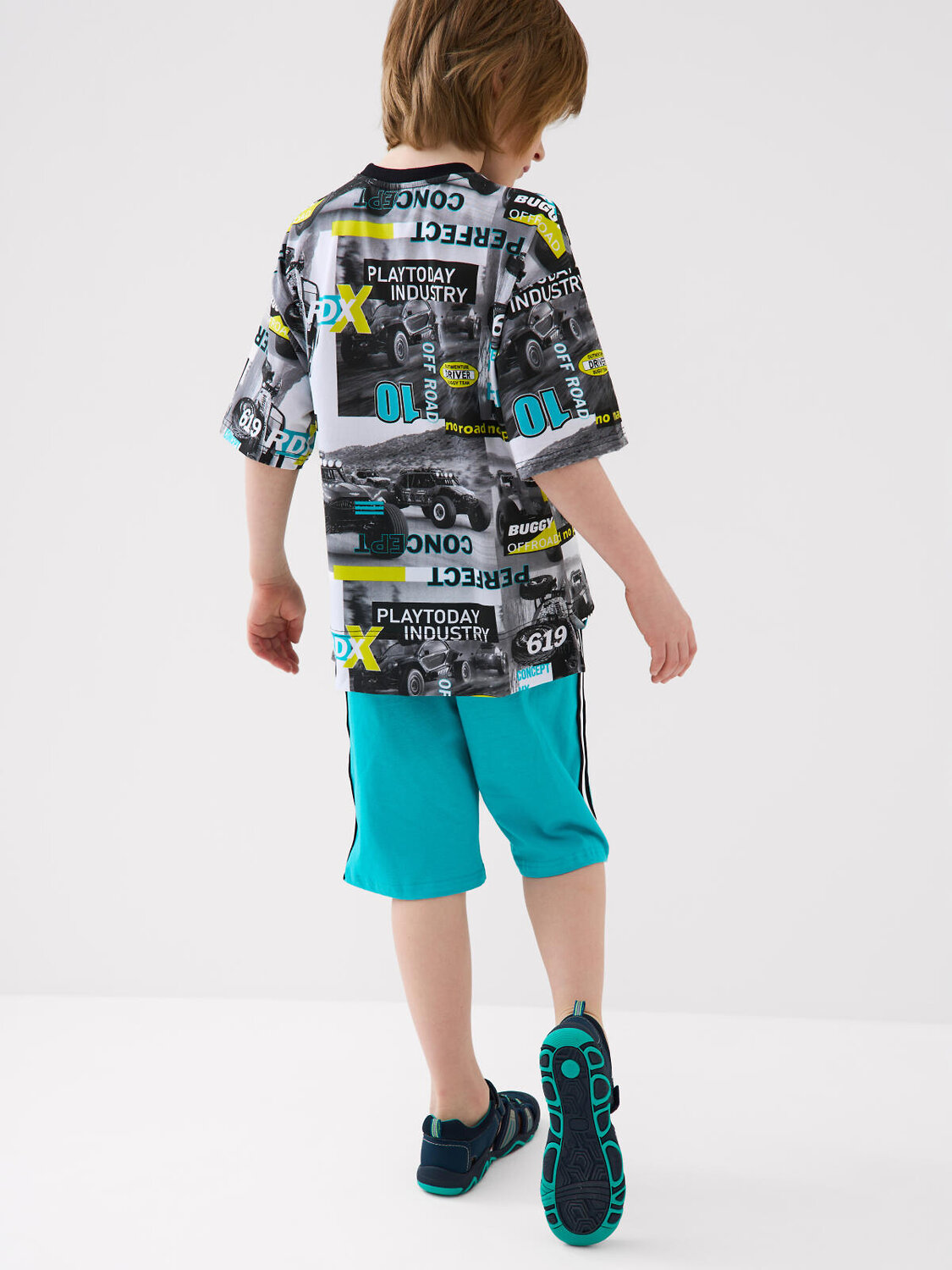 PLAYTODAY Сандалии 584843 12611725 тёмно-синий