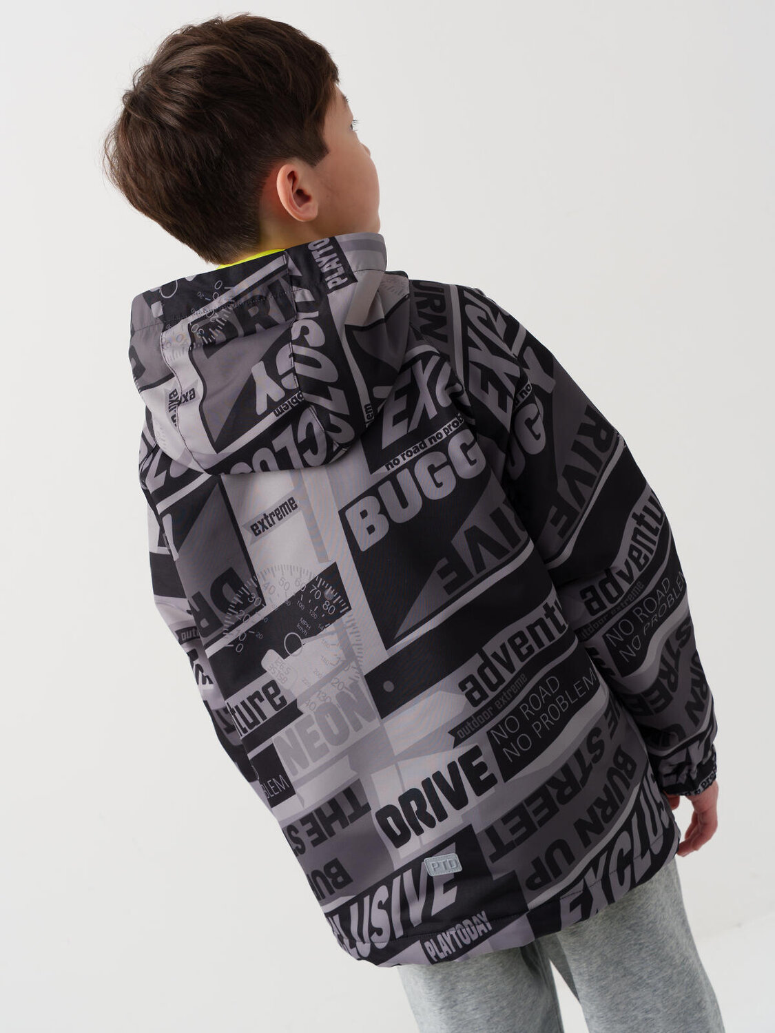 PLAYTODAY Куртка 584849 12611468 черный,серый