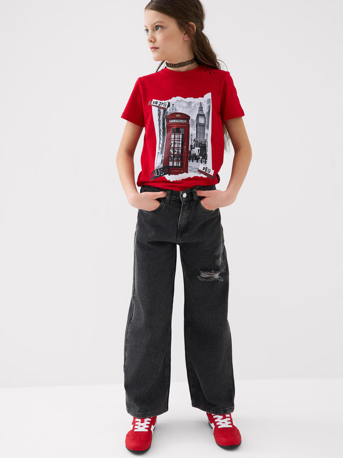 PLAYTODAY Фуфайка 584853 12621405 белый,красный,черный