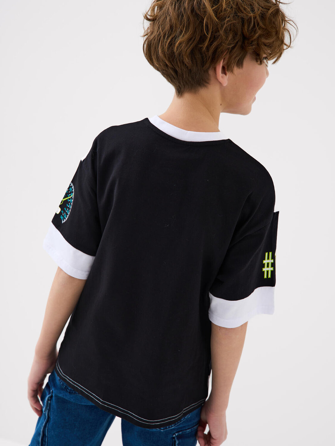 PLAYTODAY Фуфайка 584864 12611149 белый,черный