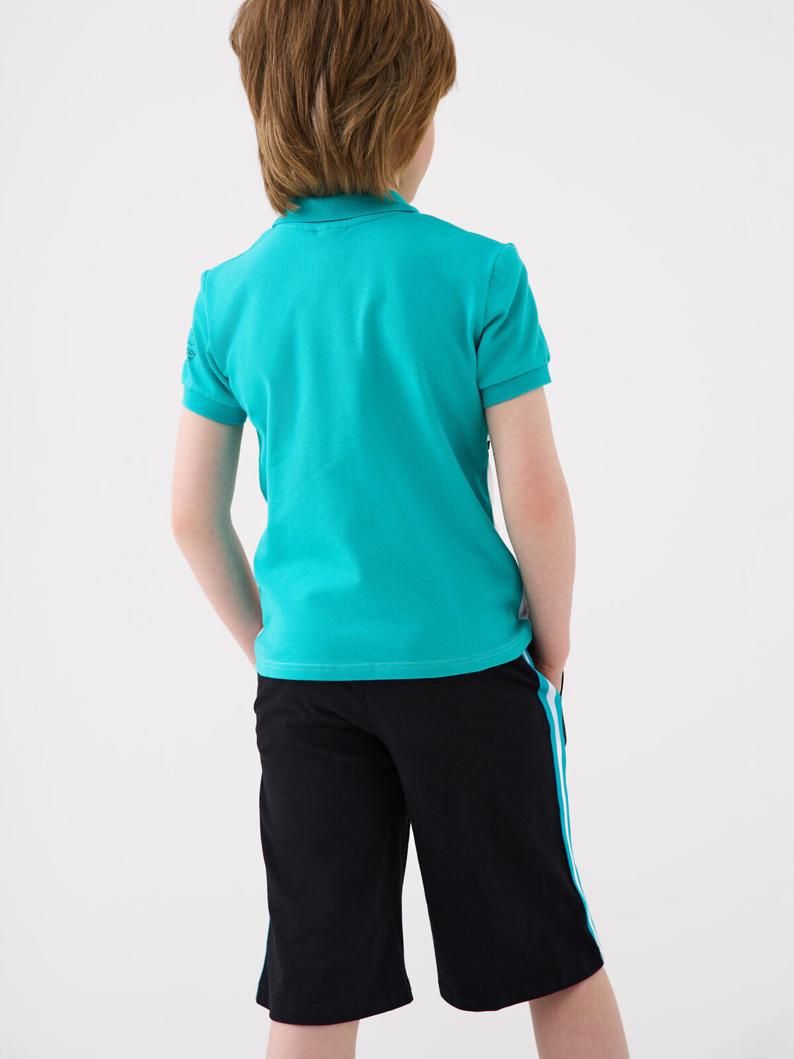 PLAYTODAY Шорты 584867 12611142 черный,бирюзовый