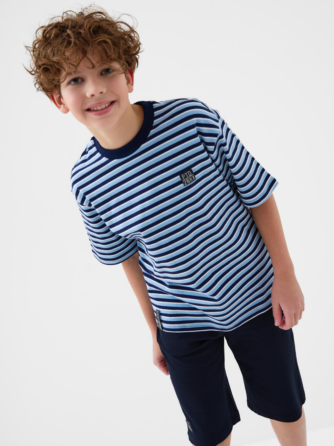 PLAYTODAY Комплект 584873 12611451 тёмно-синий,белый,голубой