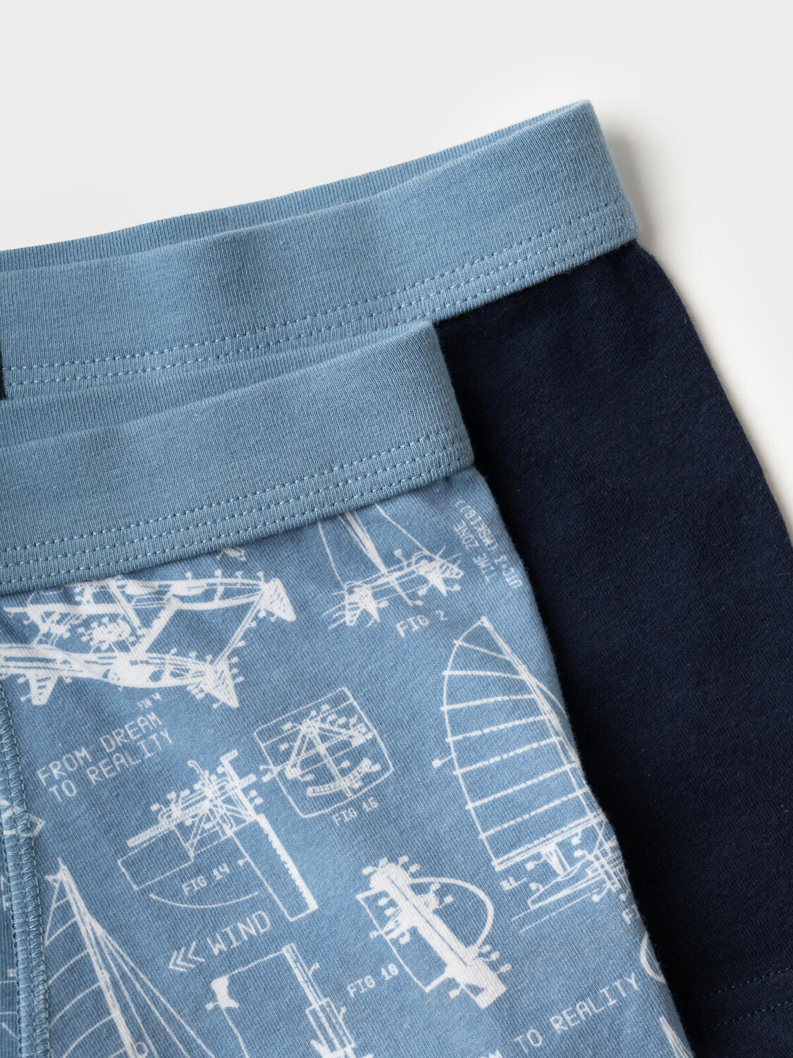 PLAYTODAY Трусы 584890 12611476 синий,тёмно-синий,белый