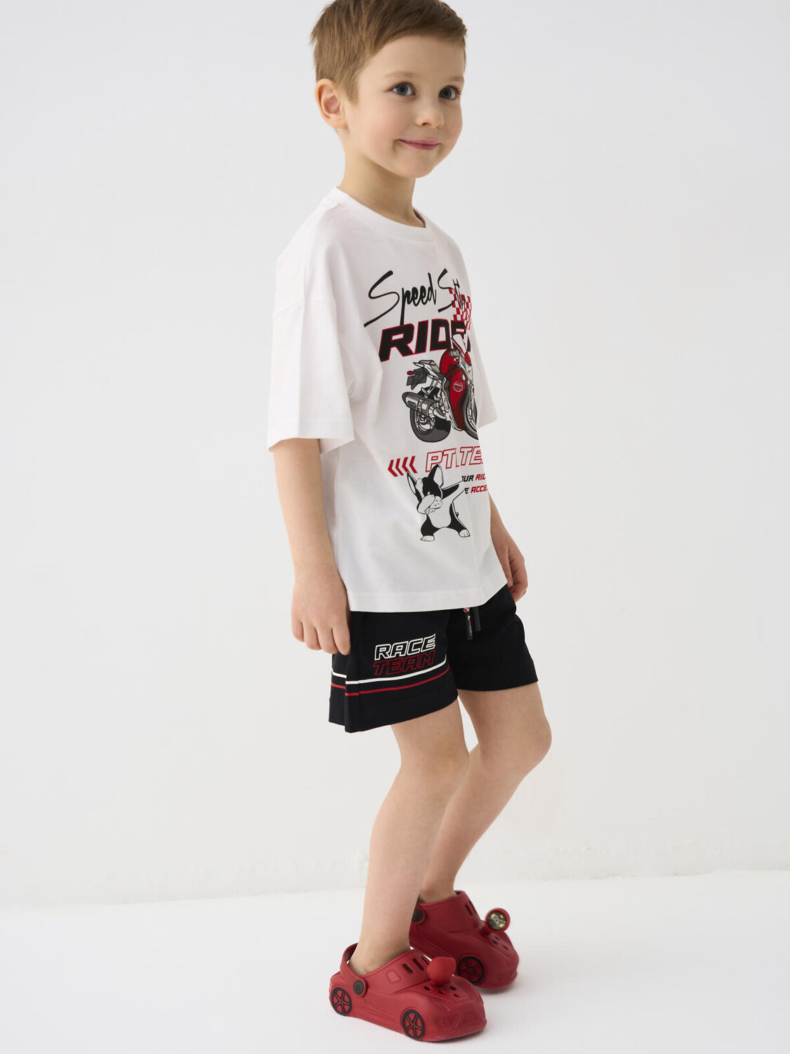 PLAYTODAY Шорты 584916 12612308 черный,красный