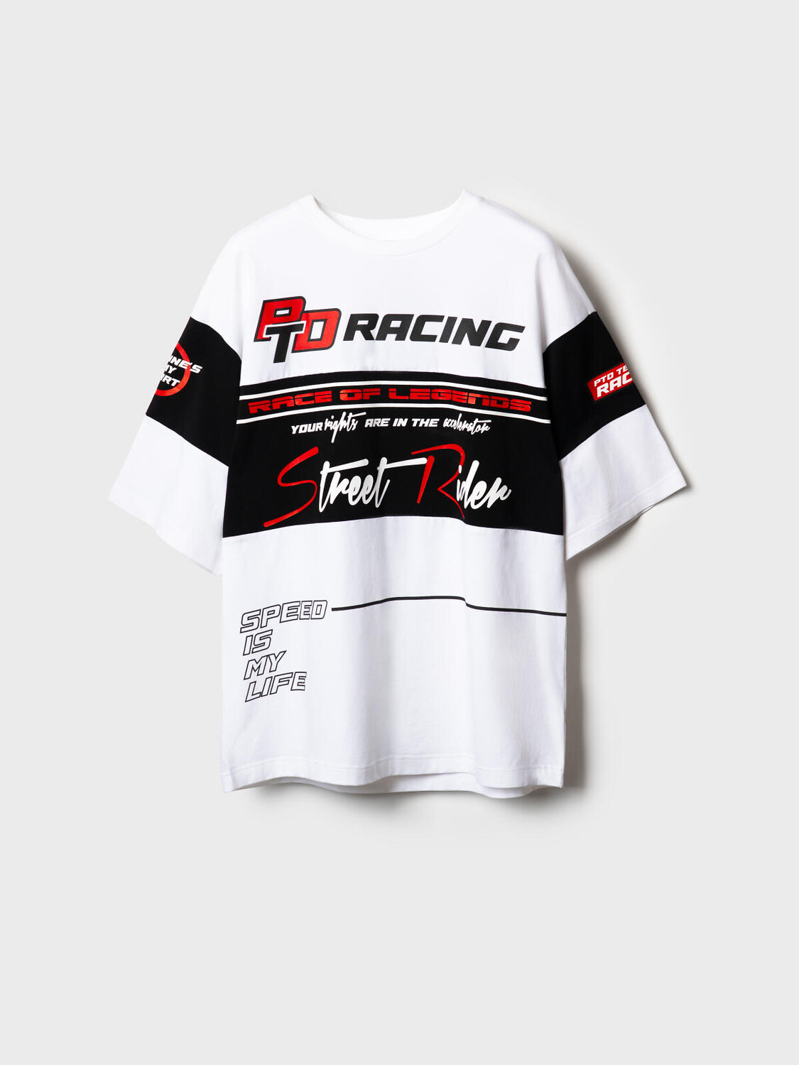 PLAYTODAY Фуфайка 584920 12656059 белый,черный