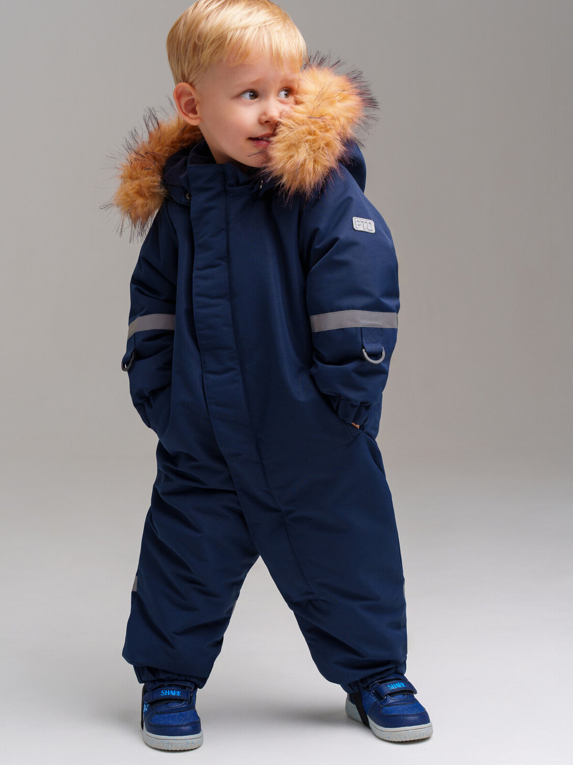 PLAYTODAY Комбинезон 584922 32413001_92 тёмно-синий