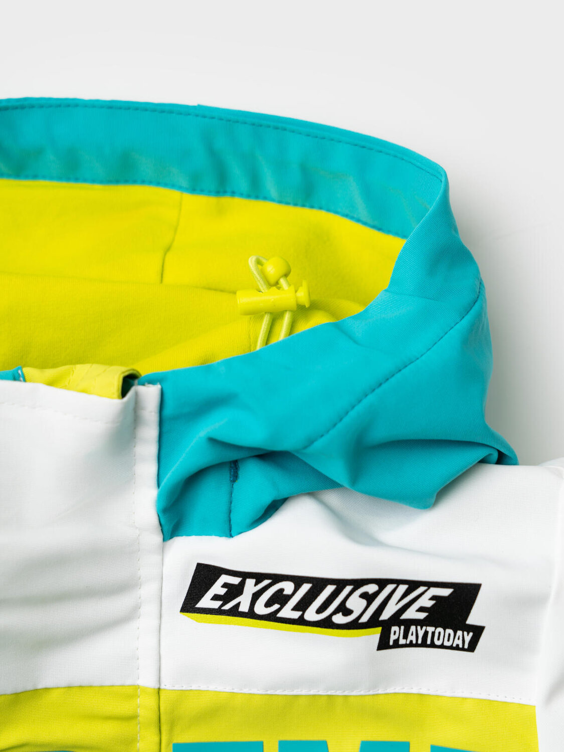 PLAYTODAY Куртка 584924 12612231 белый,светло-зеленый,бирюзовый