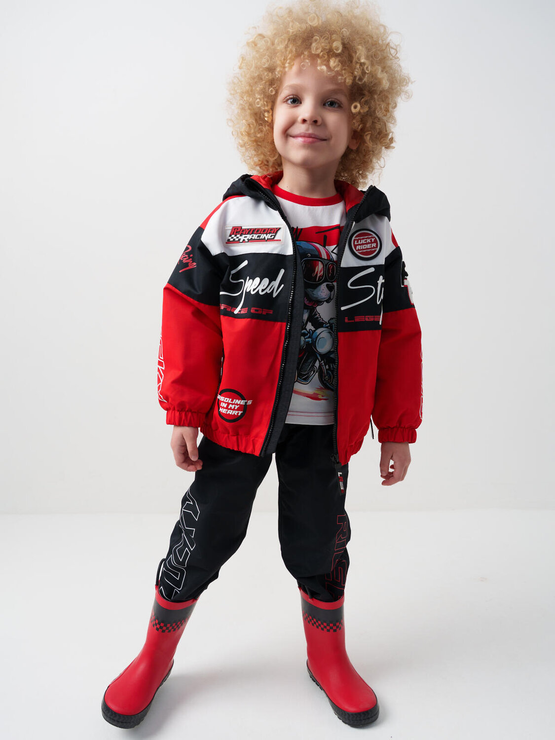 PLAYTODAY Куртка 584926 12612270 белый,черный,красный