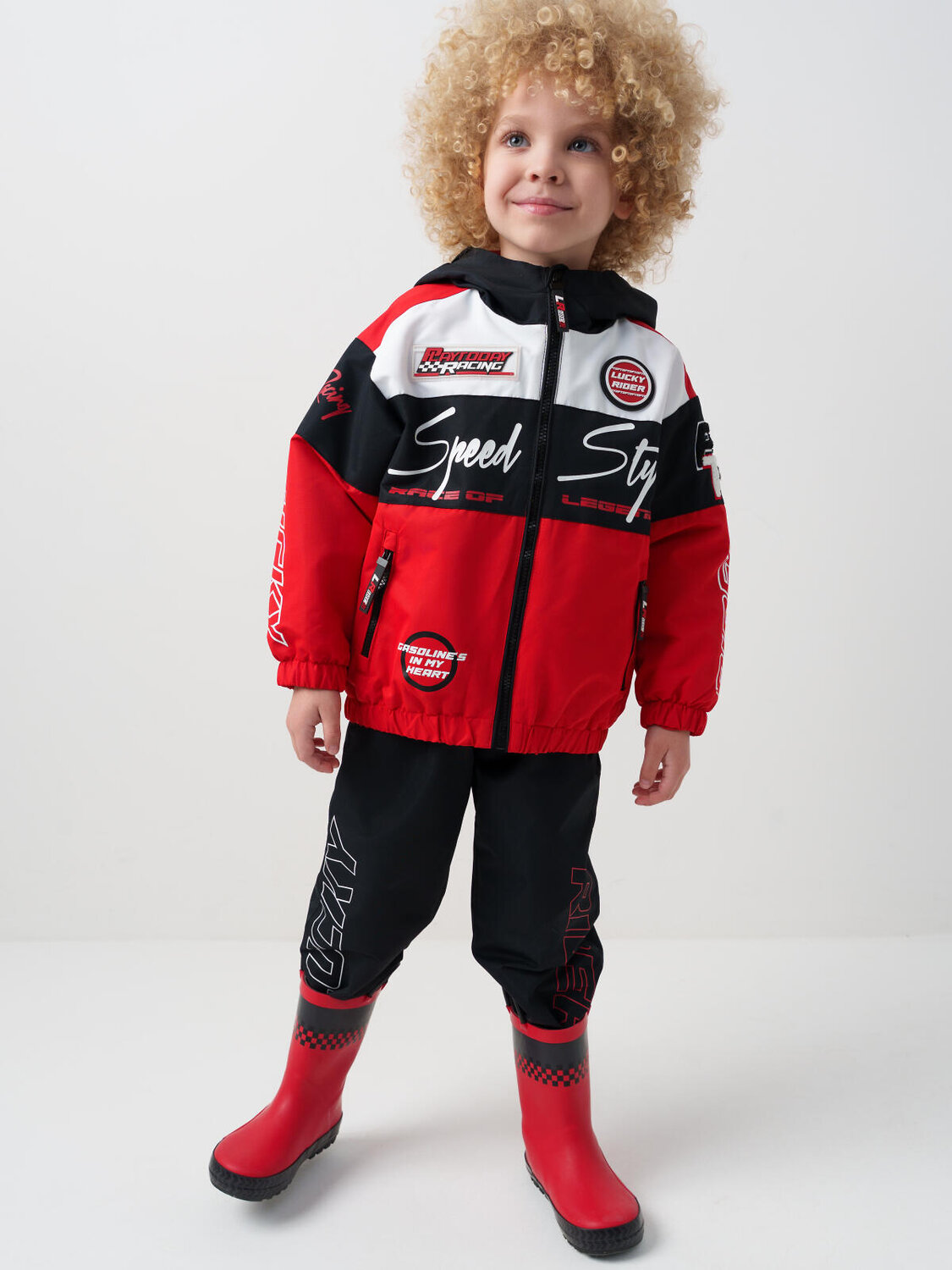 PLAYTODAY Куртка 584926 12612270 белый,черный,красный