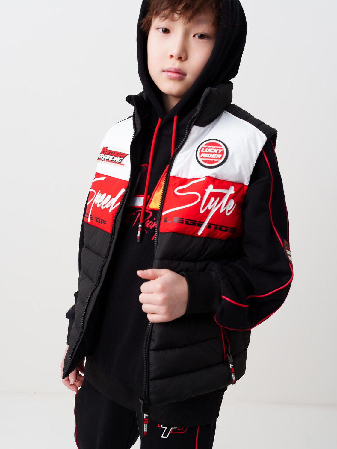 PLAYTODAY Жилет 584933 12611002 белый,черный,красный