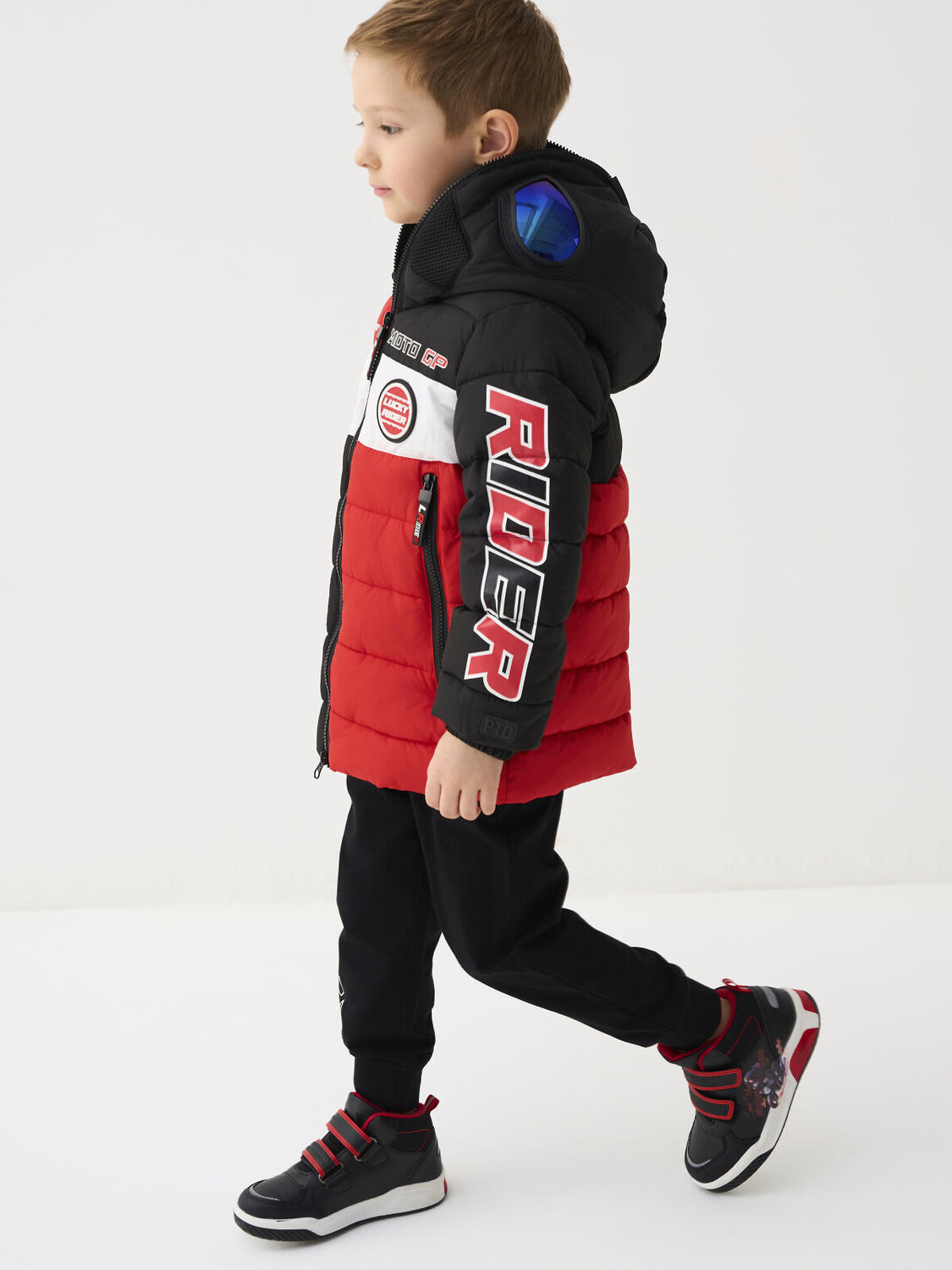 PLAYTODAY Куртка 584935 12612274 белый,черный,красный