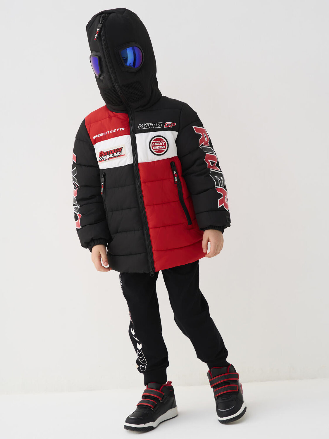 PLAYTODAY Куртка 584935 12612274 белый,черный,красный