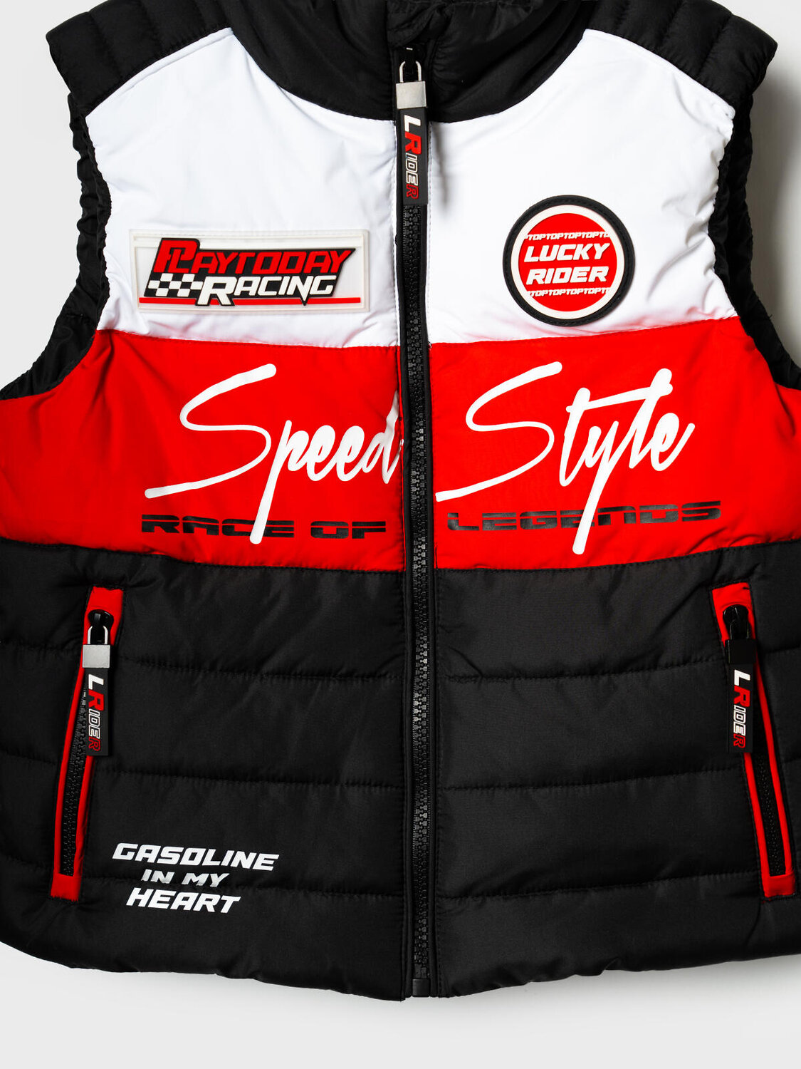 PLAYTODAY Жилет 584936 12612268 белый,черный,красный