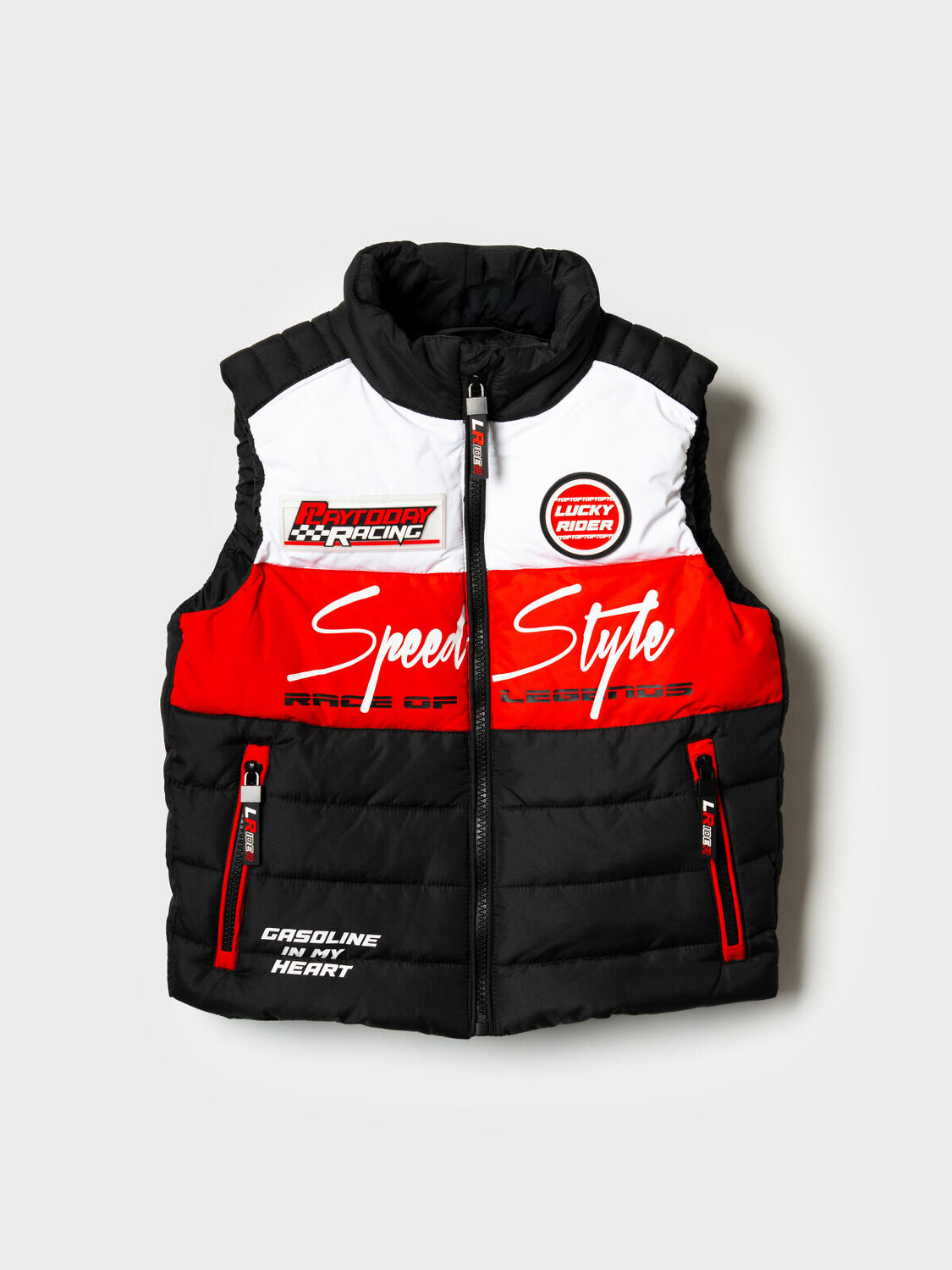 PLAYTODAY Жилет 584936 12612268 белый,черный,красный