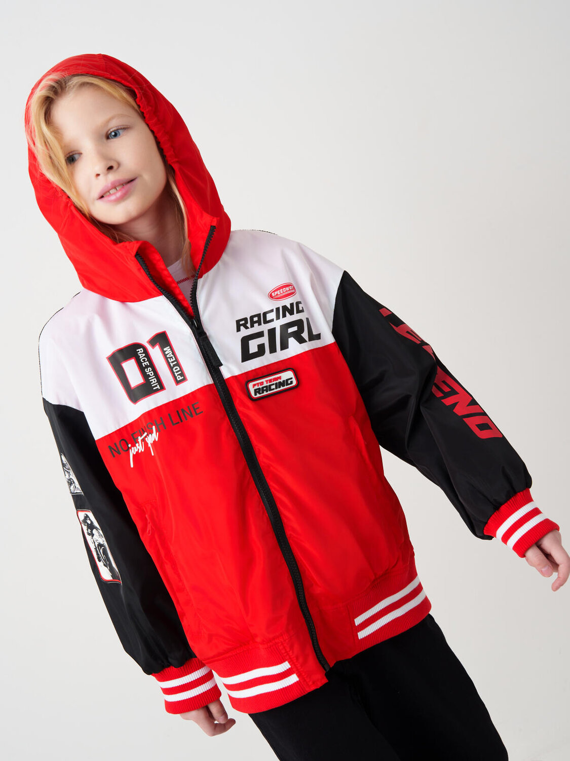 PLAYTODAY Куртка 584937 12621332 белый,черный,красный