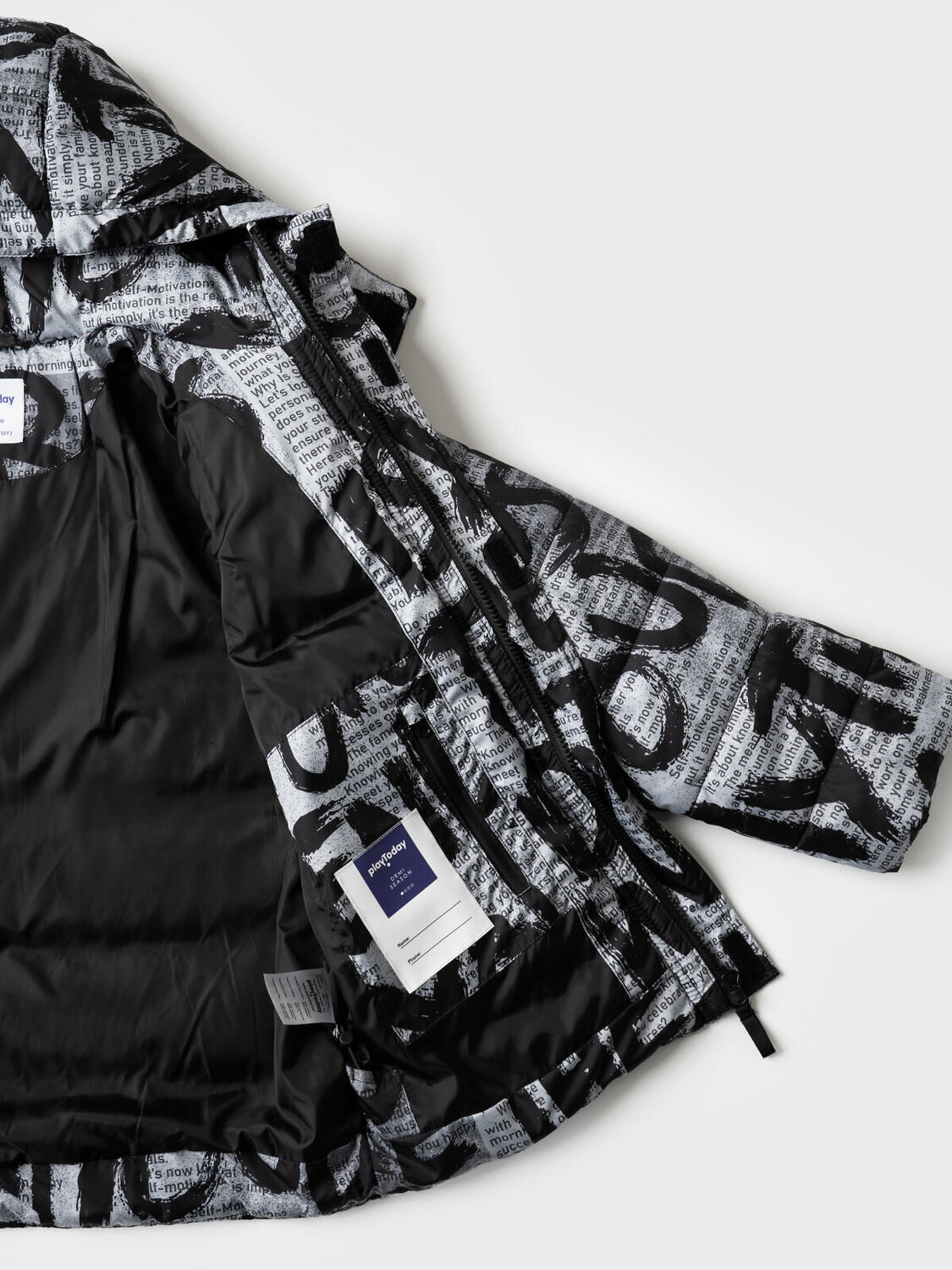 PLAYTODAY Куртка 584942 12611234 черный,серый,светло-серый