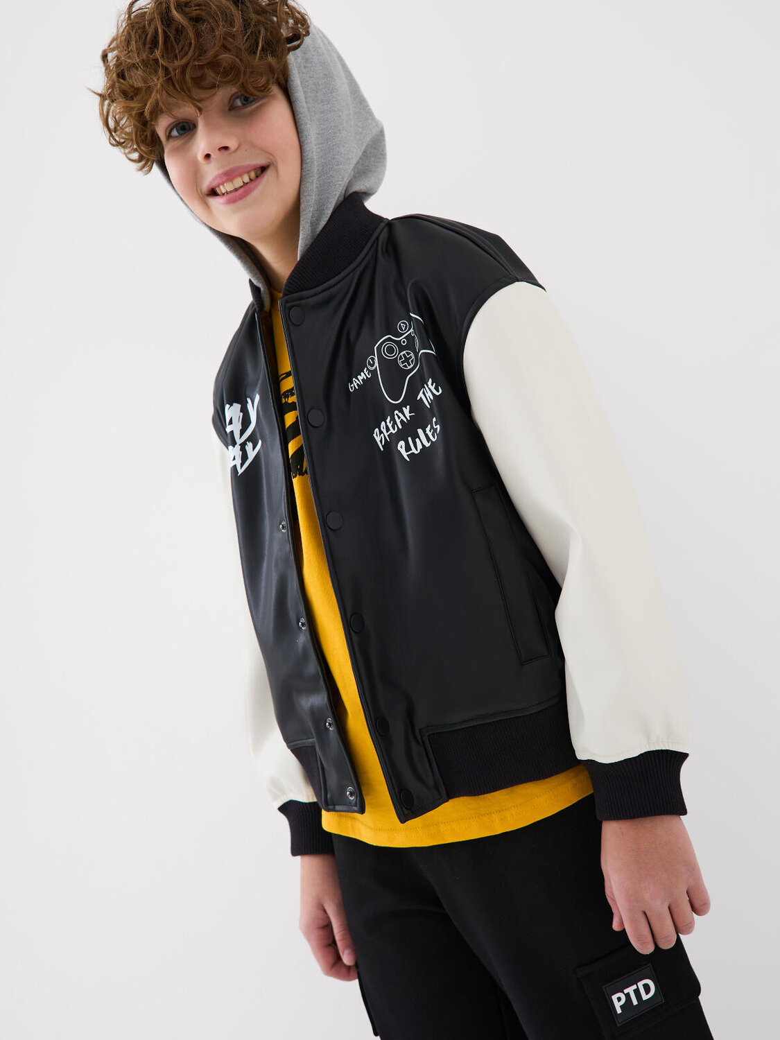 PLAYTODAY Куртка 584954 12611283 черный,белый,серый