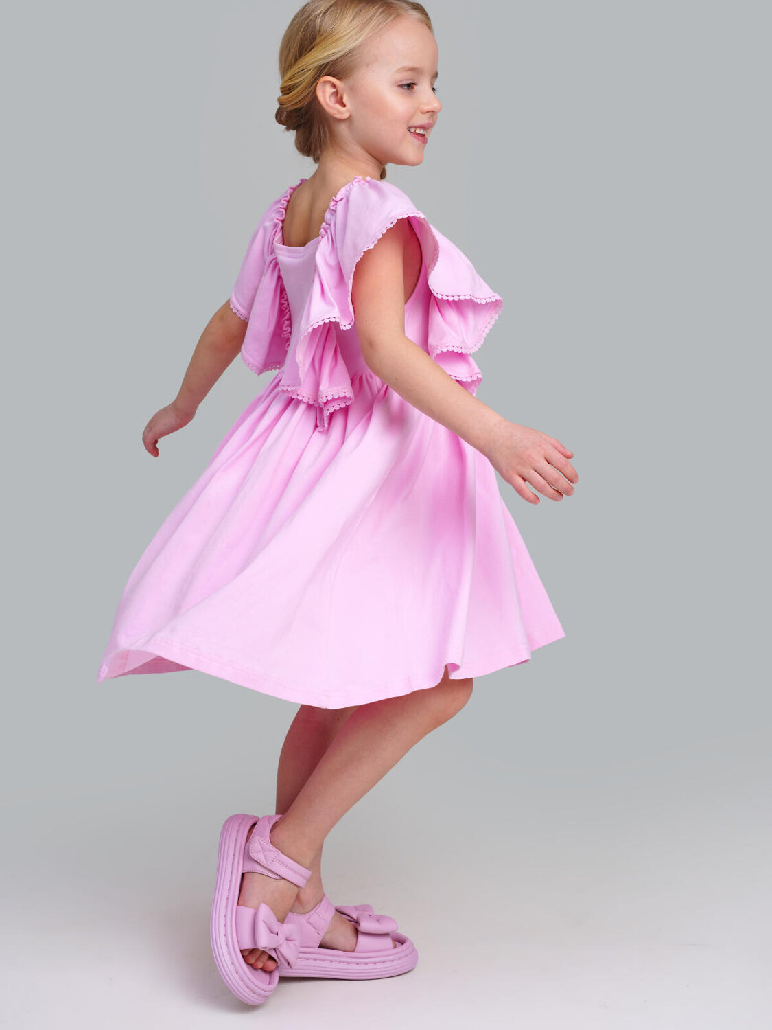 PLAYTODAY Платье 584968 12522041 светло-розовый